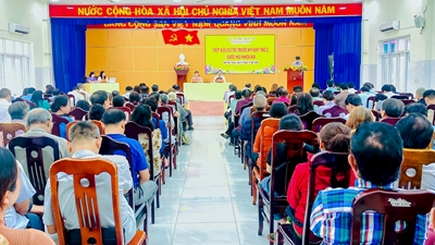 Đại biểu Quốc hội tỉnh Khánh Hòa tiếp xúc cử tri các phường Nha Trang, Nam Nha Trang và Tây Nha Trang